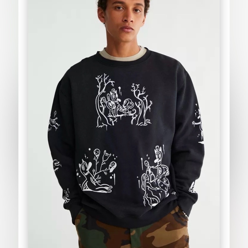 Basemen sweatshirt from urban outfitters.  Men’s large